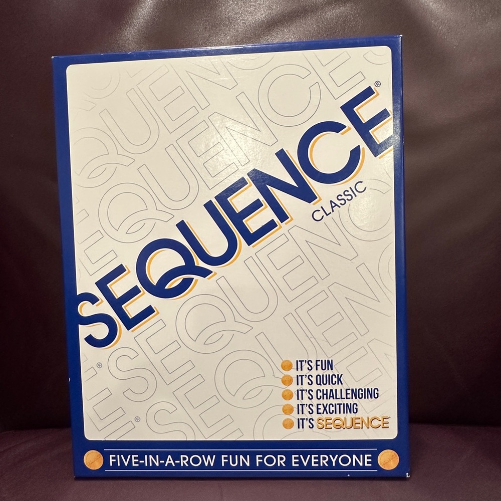 SEQUENCE Board Game Brand New - Unopened/Sealed 2020